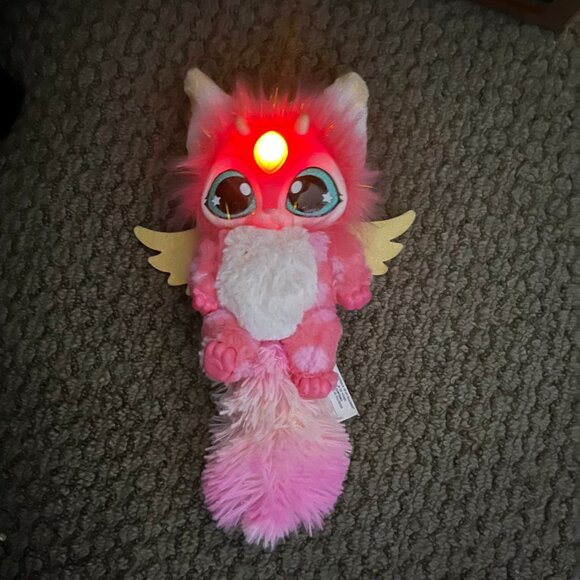 Magic Mixies Magical Misting Pink Interactive Pet Plush Doll 8" Lights up Sounds - Picture 10 of 10